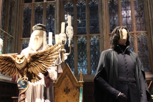 Dumbledore e Snape...muito babado.