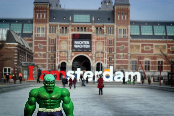 o Hulk também é Amsterdan!